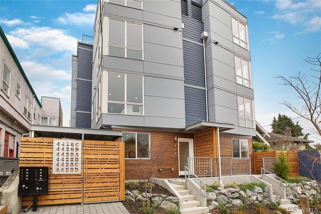 Rooftop Patio With Waterview, Private Garden & Grill 3Br 3Ba- Modern Cityscape Seattle Exterior photo